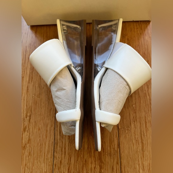 Anne Klien wedge white sandals Iflex technology super comfy sz 8.5 New in Box - Picture 2 of 7
